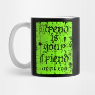 old parchment - old cliché - vintage look - crypto traders Mug